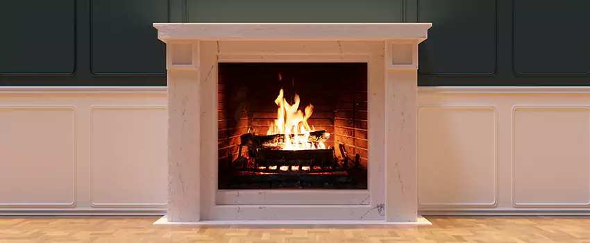 Open Flame Wood-Burning Fireplace Installation Services in Brockton, Massachusetts