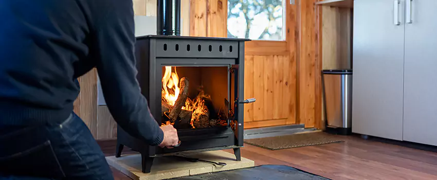 Open Hearth Wood Fireplace Installation in Brockton, MA