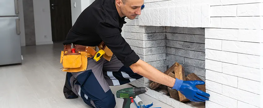Fireplace Damaged Damper Frame Repair Services in Brockton, Massachusetts