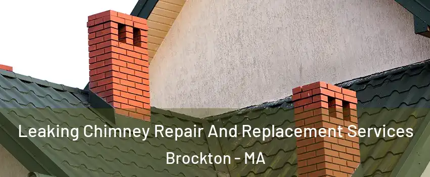  Leaking Chimney Repair And Replacement Services Brockton - MA